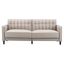 Noah Button-Tufted Sofa Bed In Beige