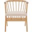 Noah Spindle Dining Chair in Beige