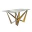 Nuvor 55 Inch Dining Table In Light Grey