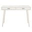 O'Dwyer 2 Drawer Desk in Distressed White