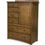 Oak Park Mission 6 Drawer Chest With Door