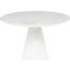 Oblo White Ceramic Dining Table HGNE282