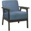 Ocala Blue Accent Chair