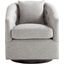 Ocassionelle Grey Swivel Chair