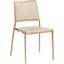 Odilia Stackable Dining Chair Set Of 2 In Bravo Cream