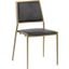 Odilia Stackable Dining Chair Set Of 2 In Bravo Portabella