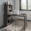 Office by Kathy Ireland Echo 56W Craft Table in Charcoal Maple