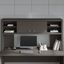 Office By Kathy Ireland Echo 72W Desk Hutch In Charcoal Maple