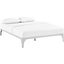 Ollie Silver King Bed Frame