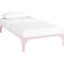 Ollie Twin Bed Frame In Pink
