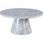 Omni White Faux Marble Coffee Table