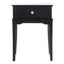 Opal 1 Drawer Accent Table in Black