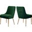 Oppland Green Velvet Dining Chair Set of 2
