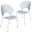 Opulent Dining Chair Set of 2 In Smoke