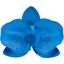 Orchid Flower Wall Decor In Blue
