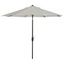 Ortega Natural 9 Auto Tilt Crank UV Resistant Umbrella