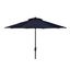 Ortega Navy UV-Resistant 9 Auto Tilt Crank Umbrella