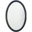 Ovation Oval Mirror In Charcoal