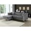 Paige Gray Sofa Chaise