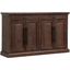 Paladena Dark Brown TV Stand and TV Console 0qb24530555