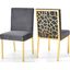 Pandsville Grey Velvet Dining Chair Set of 2 0qb2336885