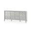 Paola Extra Large 9-Drawer In Soft Gray