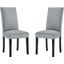Parcel Performance Velvet Dining Side Chairs - Set of 2 EEI-3779-LGR