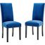 Parcel Performance Velvet Dining Side Chairs - Set of 2 EEI-3779-NAV