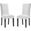 Parcel Performance Velvet Dining Side Chairs - Set of 2 EEI-3779-WHI