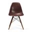 Paris-2 Side Chairs Set of 2 In Brown