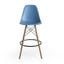 Paris Counter Height Stools Set of 2 In Blue