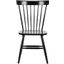 Parker Black 17 Inch Spindle Dining Chair