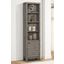Parker House Tempe Grey Stone 22 Inch Open Top Bookcase