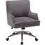 Parker Living Himalaya Charcoal Fabric Desk Chair