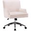 Parker Living Himalaya Ivory Fabric Desk Chair