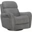 Parker Living Quest Upgrade Charcoal Swivel Glider Cordless Recliner Powered By Freemotion