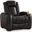 Party Time Power Recliner With Adjustable Headrest In Midnight