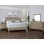 Passageways Deep Sand Mansion Panel Bedroom Set With Low Profile Footboard