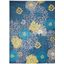 Passion Blue 9 X 12 Area Rug