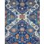 Passion Blue And Multicolor 8 X 10 Area Rug