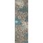 Passion Charcoal And Blue 6 Runner Area Rug