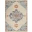 Passion Grey And Multi 4 X 6 Area Rug