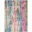 Passion Grey And Multicolor 5 X 7 Area Rug