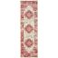 Passion Ivory And Fuchsia 6 Runner Area Rug