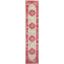Passion Ivory And Fuchsia 8 Runner Area Rug
