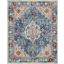 Passion Ivory And Multi 8 X 10 Area Rug