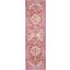 Passion Ivory And Pink 8 Runner Area Rug