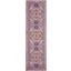 Passion Light Grey And Pink 10 Runner Area Rug