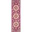 Passion Pink 6 Runner Area Rug