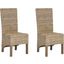Pembrooke Unfinished Rattan Side Chair